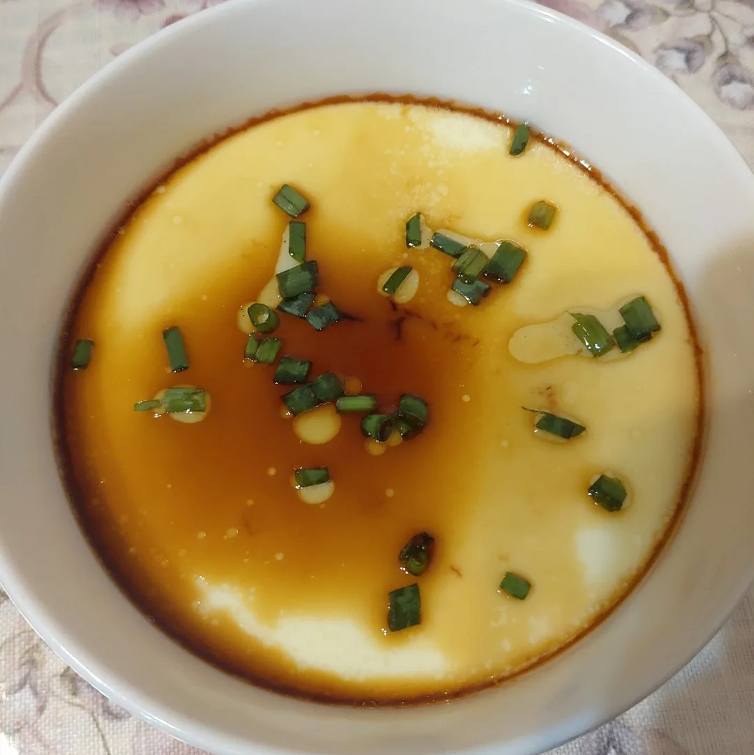 鸡蛋羹成品